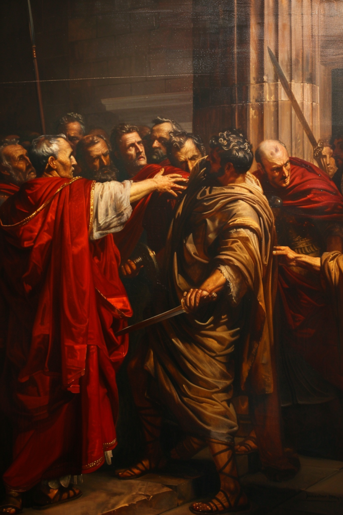 Idy Marcowe - zabójstwo Juliusza Cezara